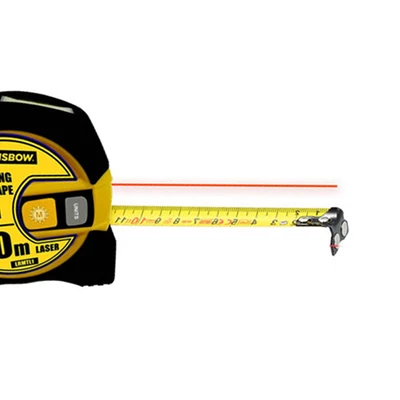 Gambar Krisbow 5 Mtr Meteran Dengan Laser Lrmtl1