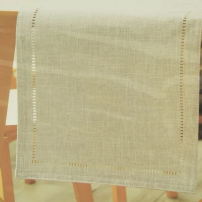 Jual Informa 33 X 160 Cm Table Runner Polyester Eyelet Krem Terbaik ...