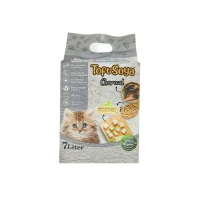 Gambar Markotops Pasir Kucing Tofu Soya Charcoal 7 Liter