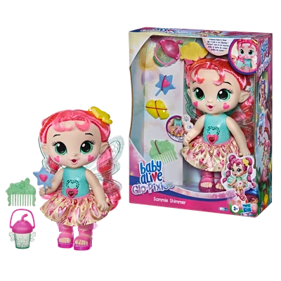 Gambar Baby Alive Boneka Bayi Glo Pixies Sammie Shimmer F2595
