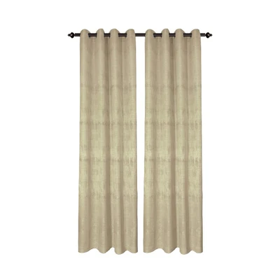 Gambar Informa Gorden Blackout Texture 135x250 cm Set 2 pcs - Krem