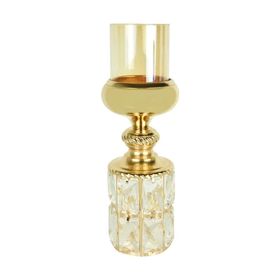 Gambar Informa Tempat Lilin Dekorasi 10.5x10.5x25.5 cm 4-2A - Gold