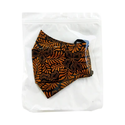 Gambar Pendopo Masker Batik 3d Motif Pakis