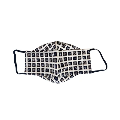 Gambar Pendopo Masker Batik 3D Motif Kotak