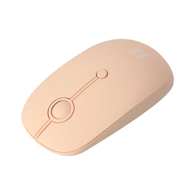 Gambar Ataru Mouse Wireless - Pink Muda