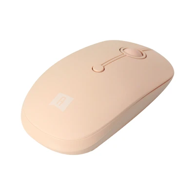 Gambar Ataru Mouse Wireless - Pink Muda