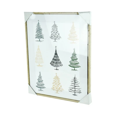 Gambar Informa Hiasan Dinding Kanvas Print Pine 40x50 cm - Mix