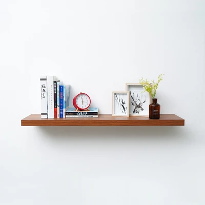 Gambar Informa Rak Dinding 100 cm - Cokelat Walnut