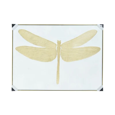 Gambar Informa Lukisan Kanvas Handmade Oil Paint Dragonfly 122.5x92.5 cm - Mix