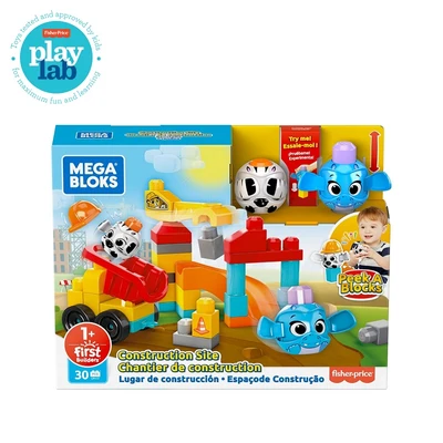Gambar Mega Bloks Set Peek Block Constru Site Grv37