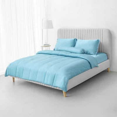 Gambar Fiore 260x230 cm Duvet Cover Tencel - Turquoise