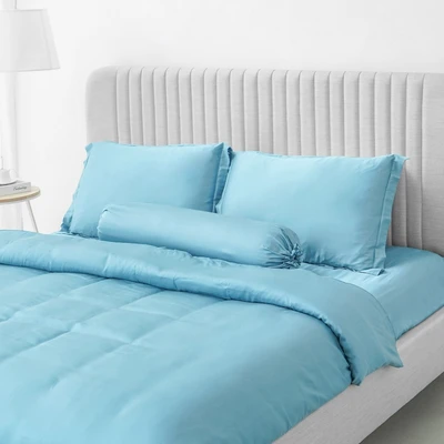 Gambar Fiore 260x230 cm Duvet Cover Tencel - Turquoise