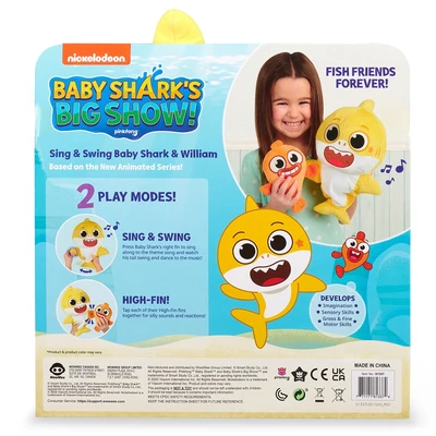 Gambar Wowwee Boneka Plush Baby Shark & William 61337