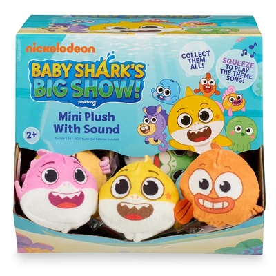 Gambar Wowwee Boneka Baby Shark Beanies Sound Single