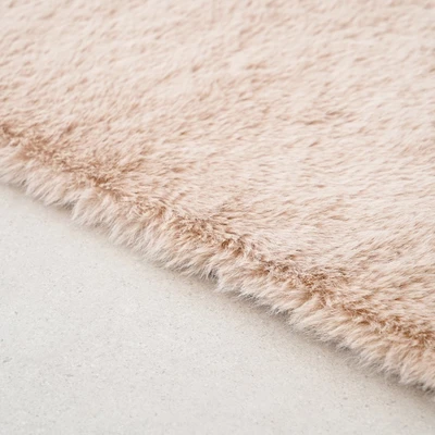 Gambar Informa Karpet 70x150 Cm Frosty Faux Fur - Cokelat