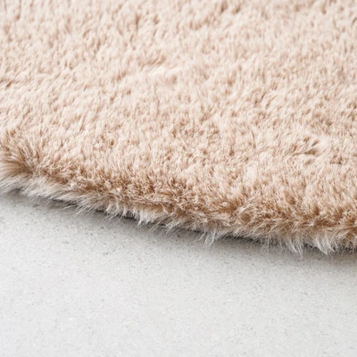 Gambar Informa Karpet 120 Cm Frosty Faux Fur - Cokelat