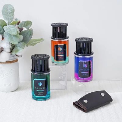 Gambar Flamingo Men A & F Pengharum Mobil Nero Columnar Duo Magic