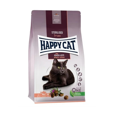 Gambar Happy Cat 300 Gr Makanan Kucing Kering Adult Sterilised Atlantic Salmon