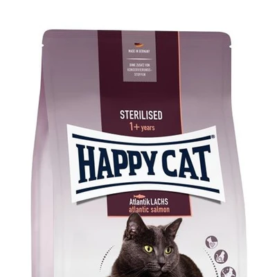 Gambar Happy Cat 300 Gr Makanan Kucing Kering Adult Sterilised Atlantic Salmon