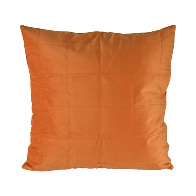 Gambar Informa Sarung Bantal Sofa Polyester Stitch Rectangle 55x55 cm - Oranye