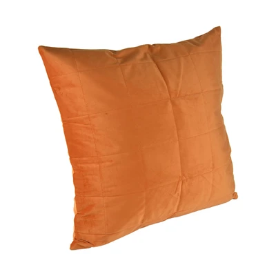 Gambar Informa Sarung Bantal Sofa Polyester Stitch Rectangle 55x55 cm - Oranye