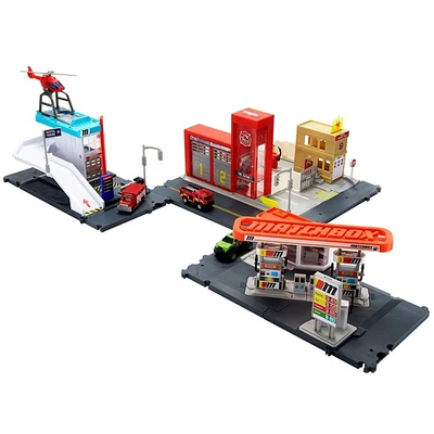 Gambar Matchbox Playset Car Storybuilders Gvy82 Random