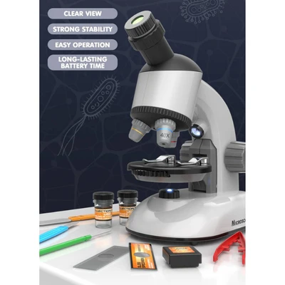 Gambar Kiddy Star Set Scientific Microscope - Putih