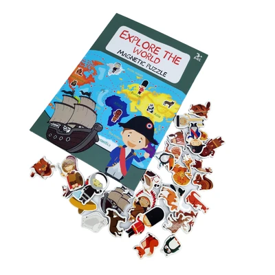 Gambar Kiddy Star Animal Magnetic Puzzle