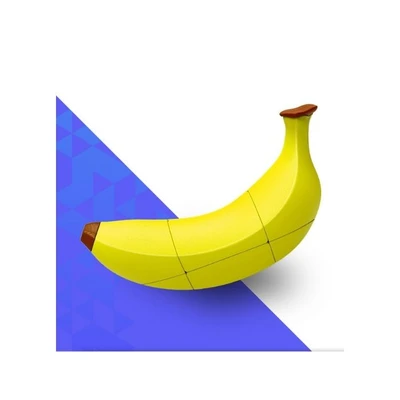 Gambar Kiddy Star Rotatable Cube Banana - Kuning