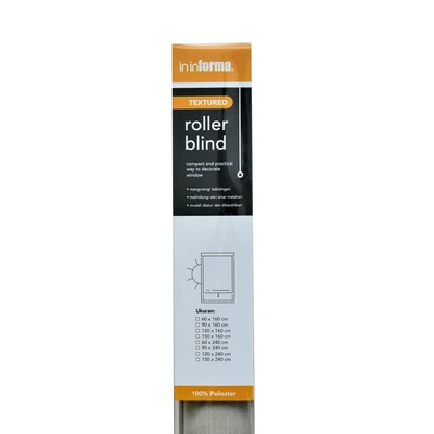 Gambar Informa Roller Blind Blackout Structured 120x240 cm - Taupe