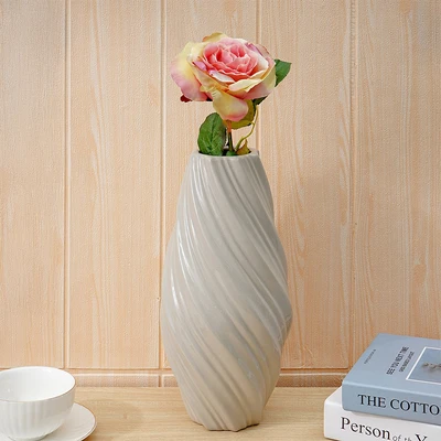 Gambar Informa Bunga Artifisial Single Rose 5x9x65 cm - Pink