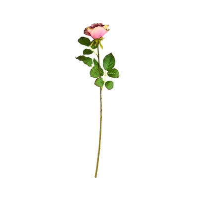 Gambar Informa Bunga Artifisial Single Rose 5x9x65 cm - Pink