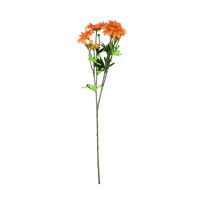 Gambar Informa Bunga Artifisial Chrysanthemum Spray 5x23x70 cm - Oranye