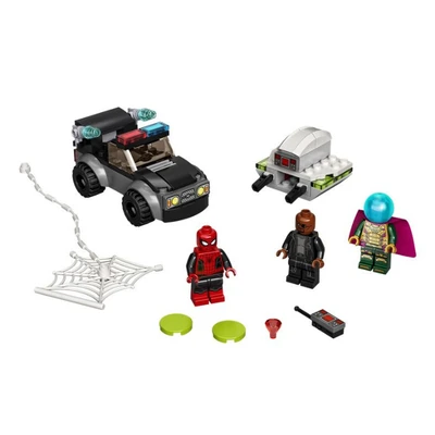 Gambar LEGO Marvel Spiderman Vs Mysterios Drone Attack 76184