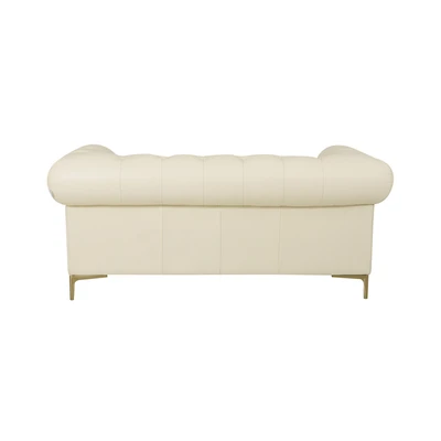 Gambar Domicil Bach Three Sofa Kulit 2 Seater - Putih