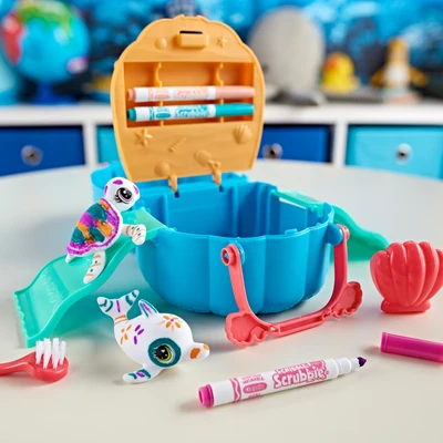 Gambar Crayola Set Ocean Seashell Splash Playset