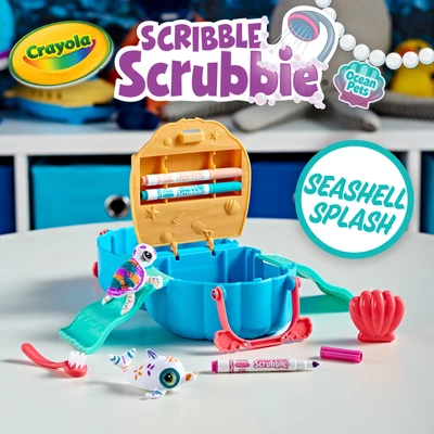 Gambar Crayola Set Ocean Seashell Splash Playset