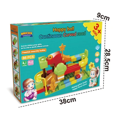 Jual Bricks Kingdom Set 66 pcs Building Blocks Slideway Terbaru | Ruparupa