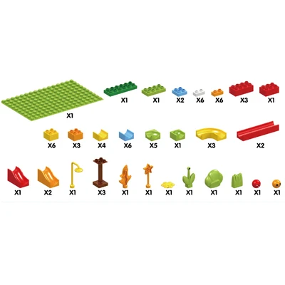 Jual Bricks Kingdom Set 66 pcs Building Blocks Slideway Terbaru | Ruparupa