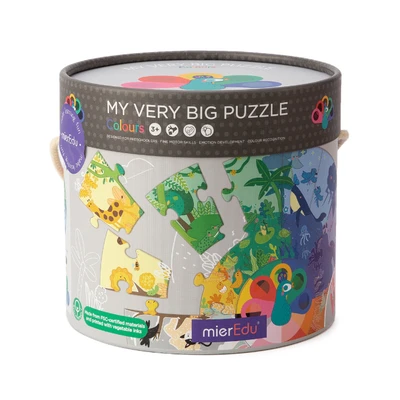 Gambar Mieredu My Very Big Puzzle Colours