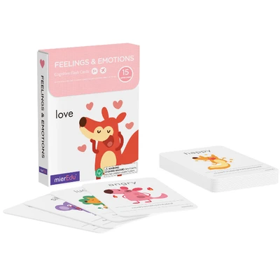 Gambar Mieredu Set Cognitive Flash Cards Feeling And Emotion