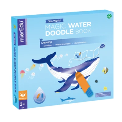 Gambar Mieredu Set Magic Water Doodle Book Sea World