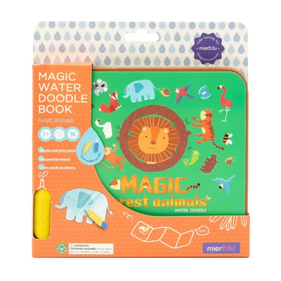 Gambar Mieredu Set Magic Water Doodle Book Forest Animals