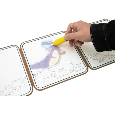Gambar Mieredu Set Magic Water Doodle Book Dino World