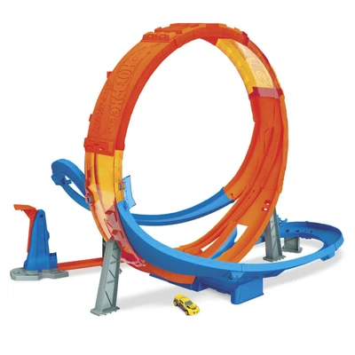 Gambar Hot Wheels Playset Actmassive Loop Mayhem Gtv14