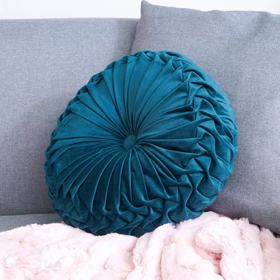 Gambar Informa Summer Retreat Bantal Sofa Round 40x40 cm - Biru
