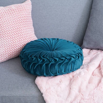Gambar Informa Summer Retreat Bantal Sofa Round 40x40 cm - Biru