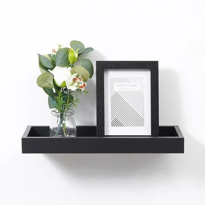 Gambar Informa Dothan Rak Dinding 40 cm - Hitam