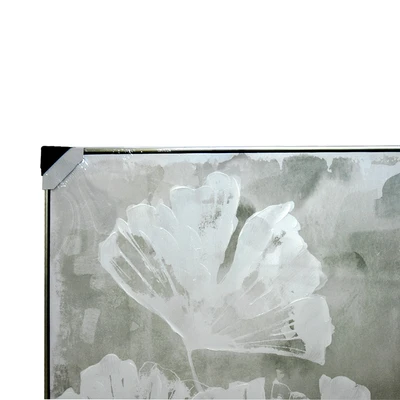 Gambar Informa Lukisan Kanvas Handmade & Print Ginkgo 82.5x82.5 cm - Mix