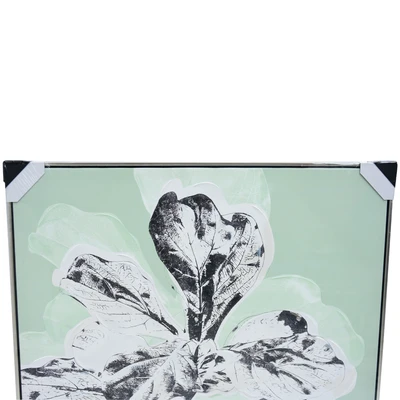 Gambar Informa Lukisan Kanvas Handmade & Print Flower 82.5x82.5 cm - Mix